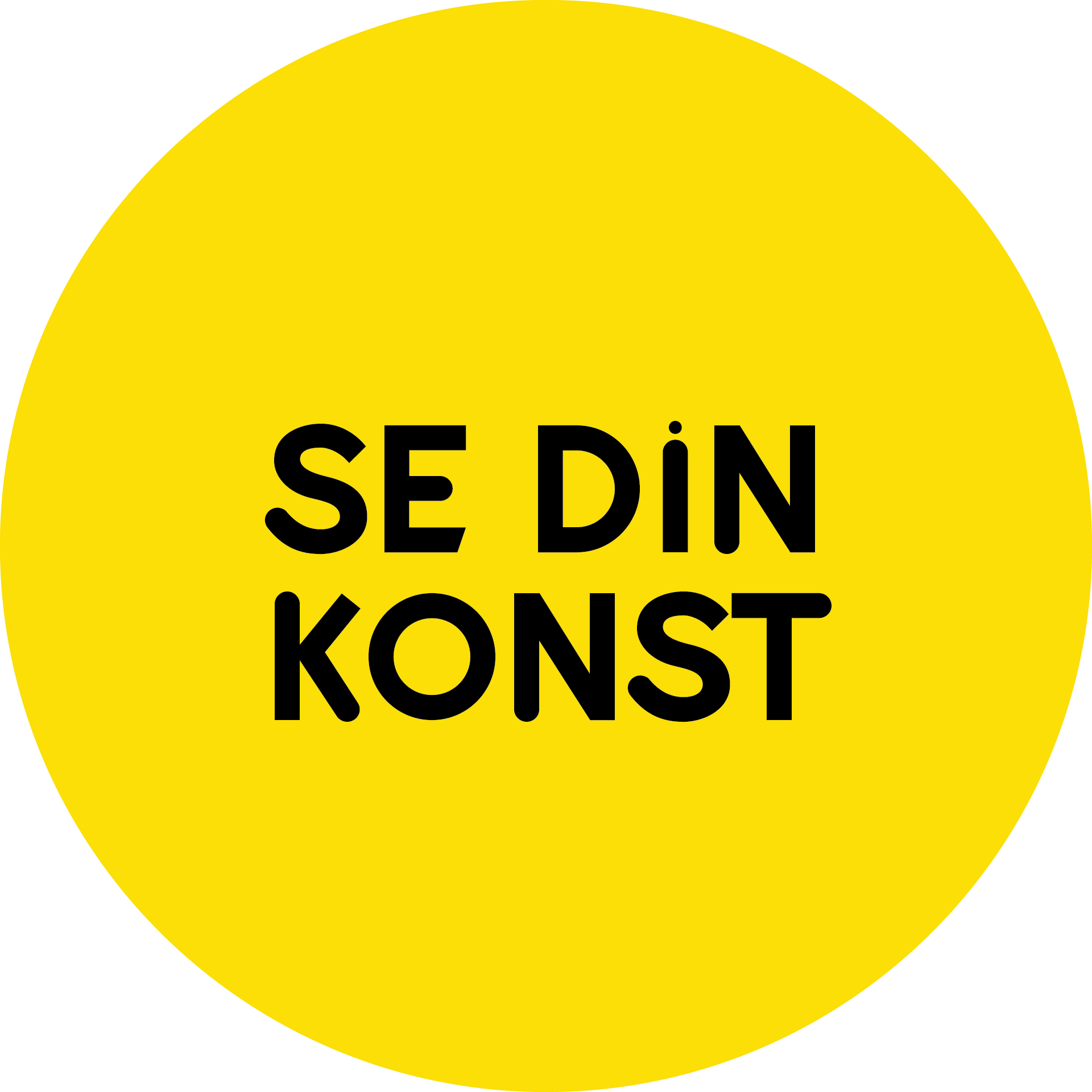 Se Din Konst Logotyp