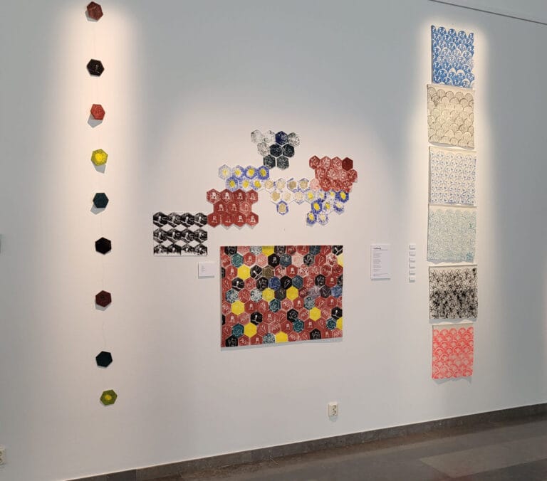 Trelleborgs museum och kulturskolan: Tema mönster i grafik.
Av Sylvia, Oliver, Vincent, Julia, Sebastian, Louis, Sofia, Ellinora, Iris, Alice, Klara och Ariella.