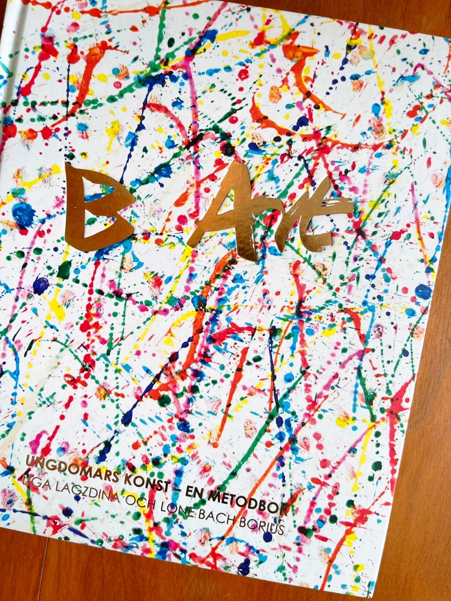 Framsidan på boken om B Art